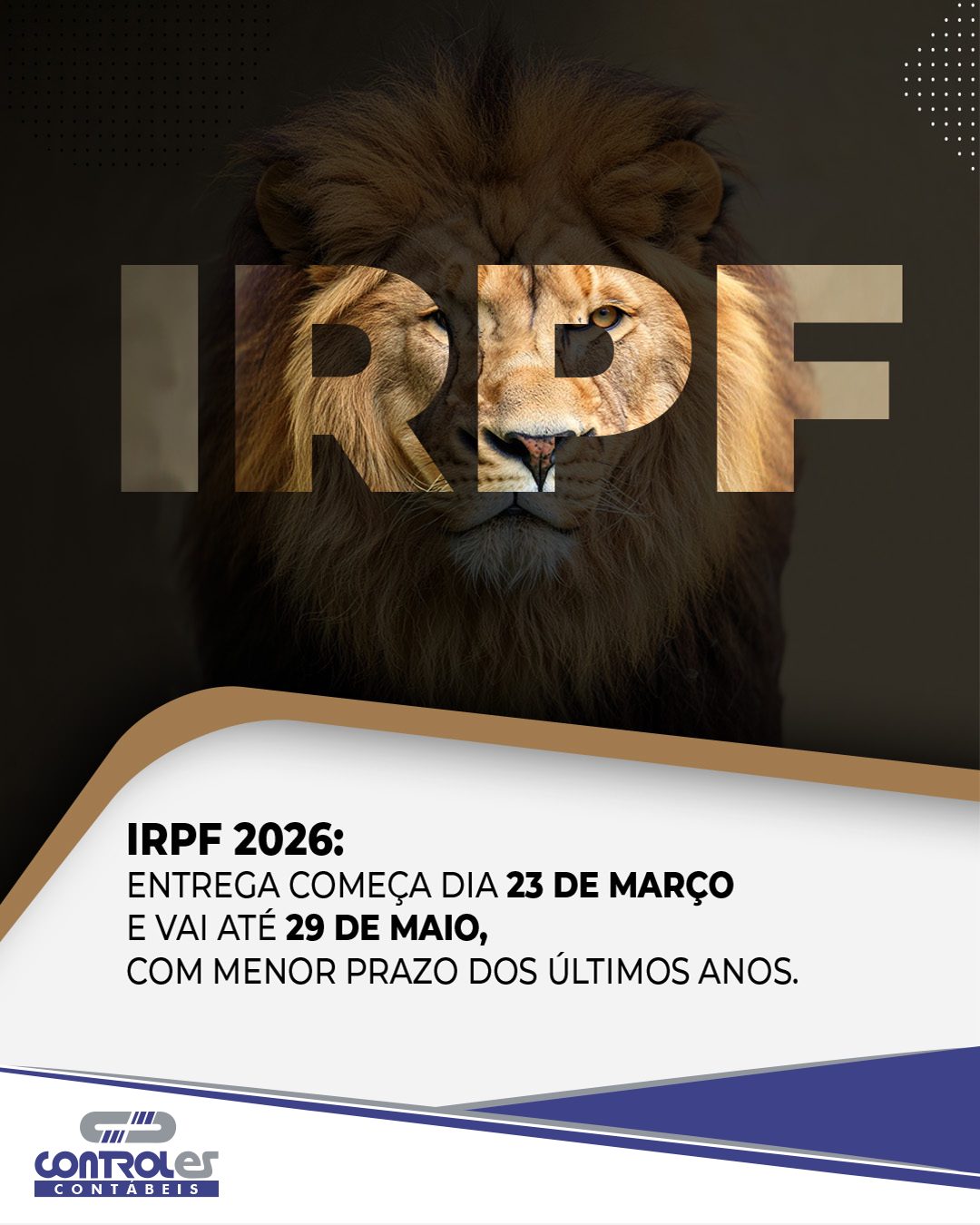 Irpf 2026: entrega começa dia 23 de março e vai até 29 de maio com menor prazo dos últimos anos.